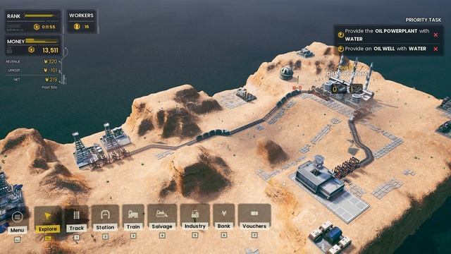 Railgrade - First Job || Oil Overflow смотреть онлайн