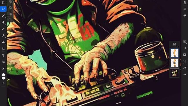AnubisFett: AI Art Editing in Photoshop (Hand Fix) смотреть онлайн