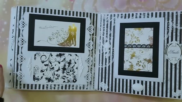 Свадебный альбом своими руками, обзор/ скрапбукинг/мк полный курс смотреть онлайн