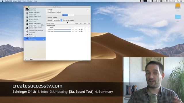 Behringer C-1U USB Studio Condenser Microphone Review смотреть онлайн