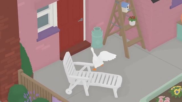 Турбо Гусь в Симуляторе гуся untitled goose game смотреть онлайн