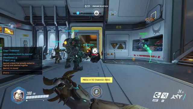 |OVERWATCH| - King Of The Hill Genji - Lijiang Tower смотреть онлайн