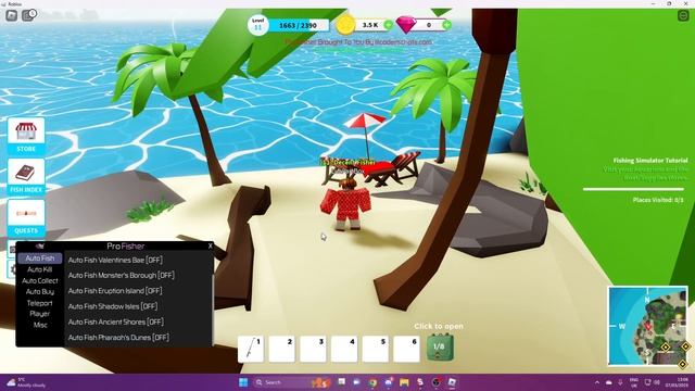[OP] Fishing Simulator Script/Hack GUI | AUTO FARM, INFINITE XP & MONEY AND MORE!! *PASTEBIN* смотреть онлайн