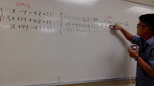Solving a 3 by 3 System of Equations (the most organized way) смотреть онлайн