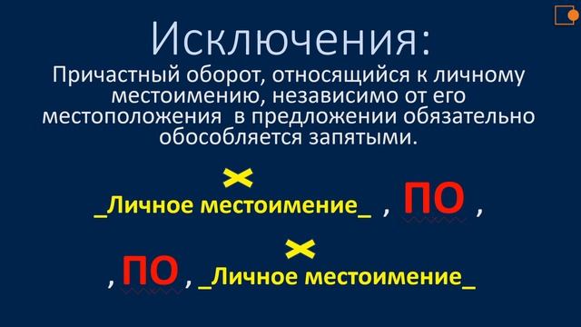 Русский язык. Причастный оборот смотреть онлайн