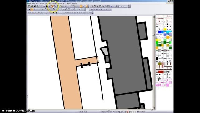 Draw map in OCAD смотреть онлайн