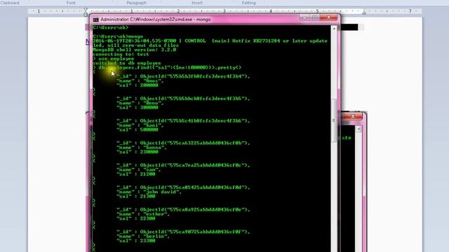 MONGODB FIND $NE NOT EQUALS DEMO смотреть онлайн