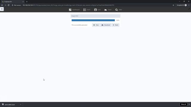 Scriptcase 9.4 - A quick overview to the exportation progress bars смотреть онлайн