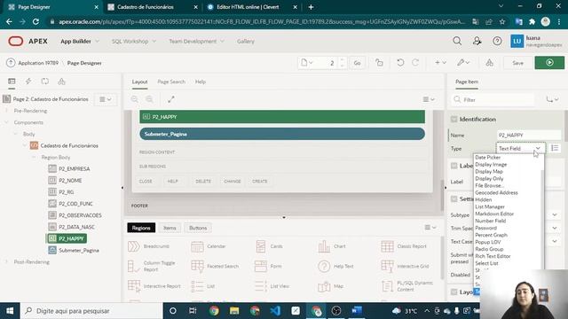 Projeto RH - Oracle APEX - Color Picker, Date Picker e Percent Graph смотреть онлайн