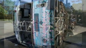 Заброшенные троллейбусы.