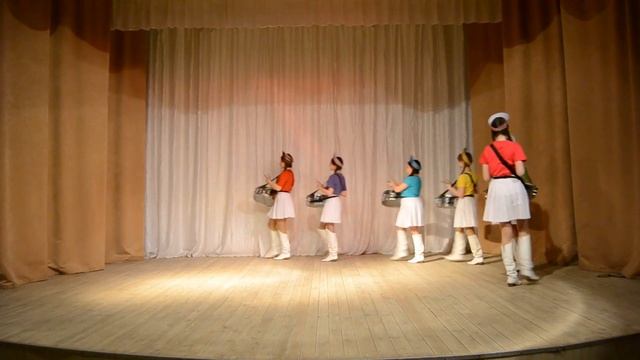 Группа барабанщиц "Феерия" - "Плясовая" (МБОУ ДО ДДТ, г.Западная Двина) смотреть онлайн