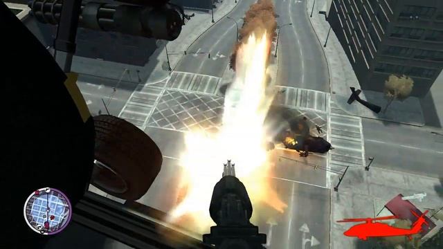 Grand Theft Auto IV - Heli Combat [Scripts MOD] смотреть онлайн