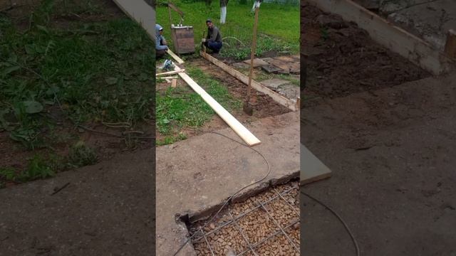вместо сарая парковка для машины и красивый цоколь смотреть онлайн