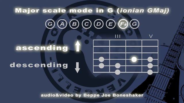 G ionian (GMaj) #1 смотреть онлайн