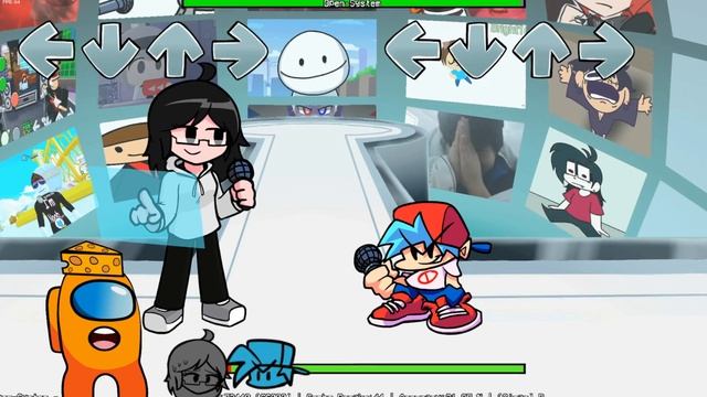 Friday Night Funkin Мод VS Cyber Sensation на Hard смотреть онлайн