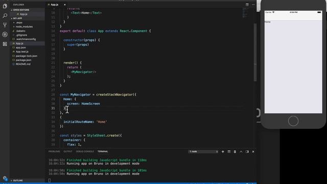 #14 - React Native - React Navigation - StackNavigator смотреть онлайн