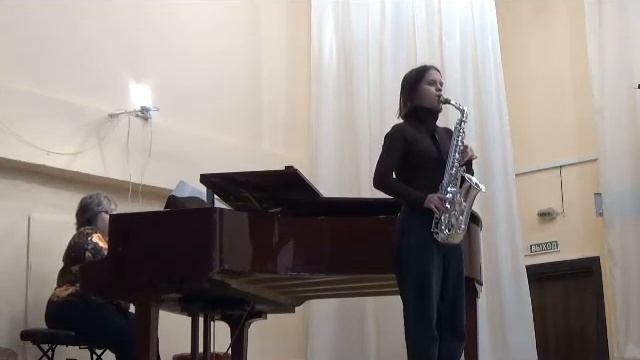 Рокшина Дарина Псков В. Сапаров "Сонатина для саксофона альта" 1 часть смотреть онлайн