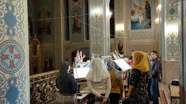 Великая ектения (Г.Н Лапаев). Регент Екатерина Артюхова. смотреть онлайн
