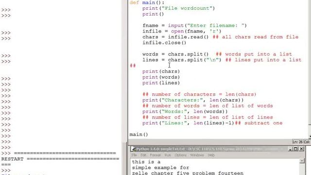 counts lines words chars in a file смотреть онлайн