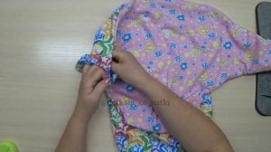 Как сшить пелёнку-кокон на липучке