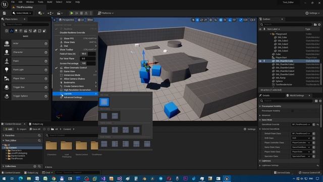 Редактор Unreal Engine 5, часть #3. Режимы редактора смотреть онлайн