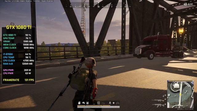 PUBG : Deston Map | GTX 1080Ti 11GB ( Ultra Graphics 1080p ) смотреть онлайн