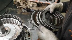 Разобрали АКПП Mitsubishi Pajero 2008 года - 470 000 км пробега