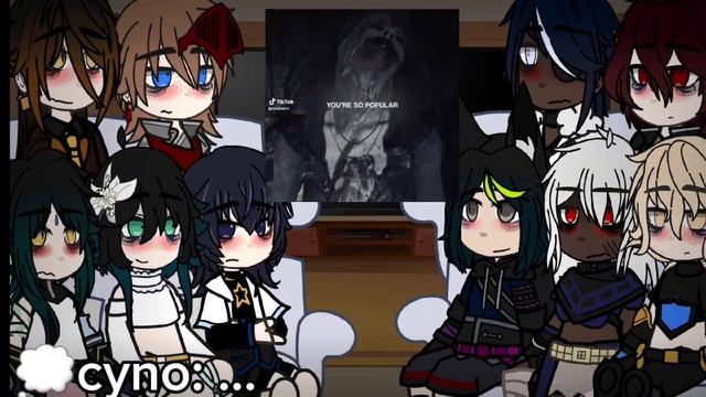 genshin impact au reacts to y/n смотреть онлайн
