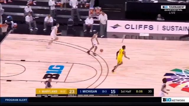 Maryland Aaron Wiggins Monster Poster vs Michigan 🔥 👀 смотреть онлайн
