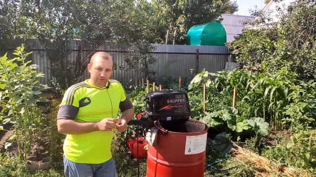 Обкатка лодочного мотора Skipper 9.8, Как обкатать лодочный мотор смотреть онлайн