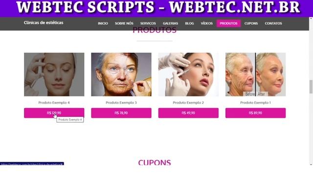SITES PRONTOS PARA TODOS OS SEGUIMENTOS - SCRIPTS PRONTOS PHP - WEBTEC SCRIPTS смотреть онлайн