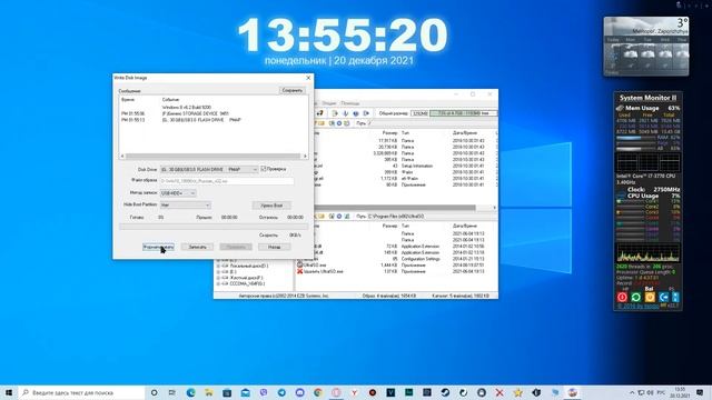 Как создать загрузочную флешку Windows 10 UltraISO смотреть онлайн