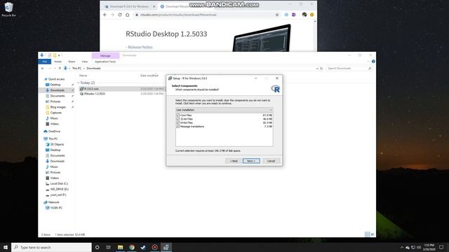 Installing R and RStudio on Windows 10 смотреть онлайн