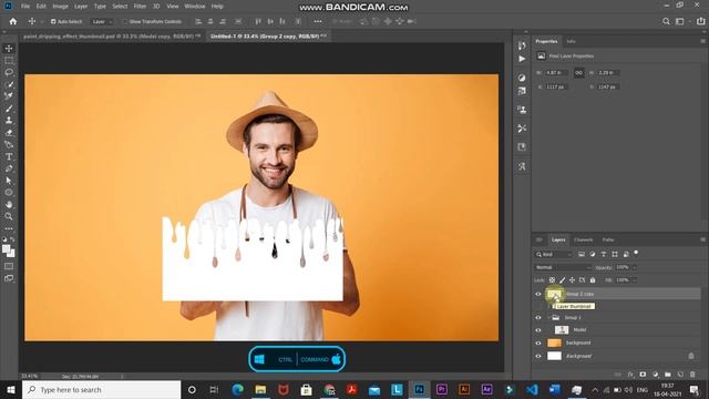 PAINT DRIPPING EFFECT | PHOTOSHOP EFFECT | PHOTOSHOP TUTORIAL смотреть онлайн