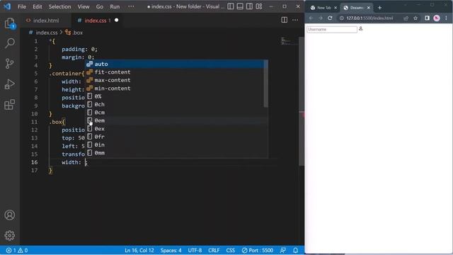 how to add image/icon inside input field | HTML & CSS смотреть онлайн