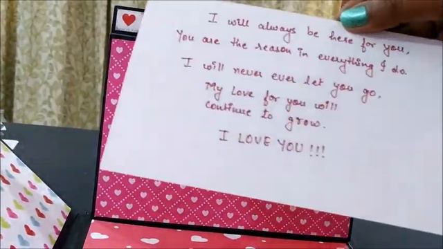 3D Photo frame pop up card|VALENTINES DAY CARD IDEAS|SAPNA CRAFT WORLD смотреть онлайн