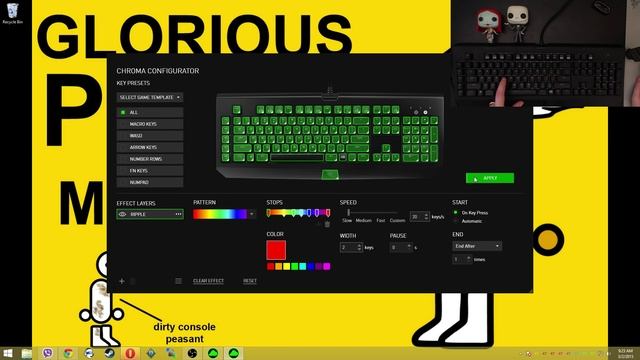 Blackwidow Chroma Configurator Tutorial - The Basics смотреть онлайн