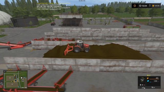 Farming Simulator 17 # Продаём 1 млн силоса за раз конвеером смотреть онлайн