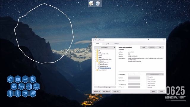 How to Set Up and Use a Desktop Visualizer with Rainmeter (Visbubble) смотреть онлайн