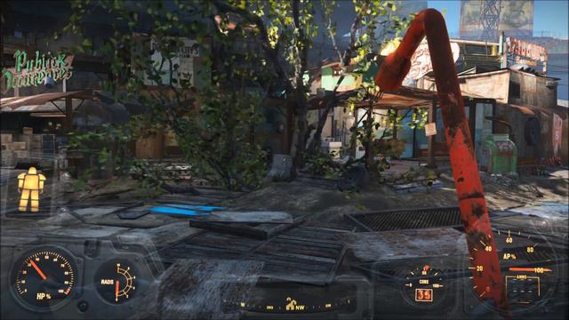 Drop a car on someone! And other weird weapons... | A Tree Grows In Boston: a Fallout 4 Mod | смотреть онлайн
