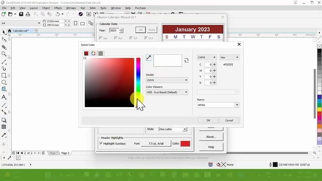 #569 | How to Calendar Design 2023 | Automatic Calendar Generator | Basic CorelDraw in Hindi смотреть онлайн