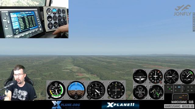 X-Plane GNS530 on an iPad - Flight Instruments on 2nd iPad using Air Manager (IOS) смотреть онлайн