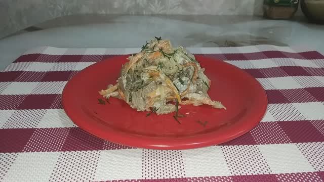 ПЕЧЕНОЧНЫЙ салат. Вкусно! Быстро ! Сытно! смотреть онлайн