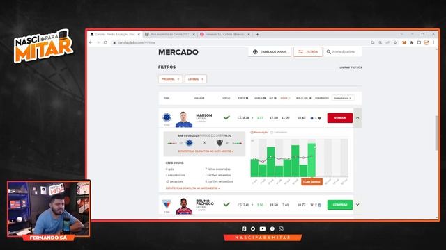 DICAS RODADA 9 - CARTOLA FC 2023 - TIME PARA MITAR RODADA 9 смотреть онлайн