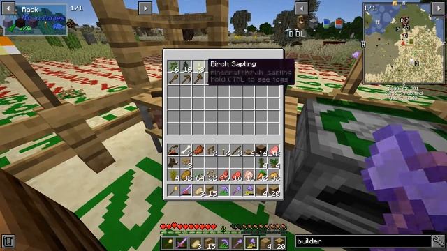 Minecraft - Better than Minecolonies Getting Started - finding a spot for the colony смотреть онлайн