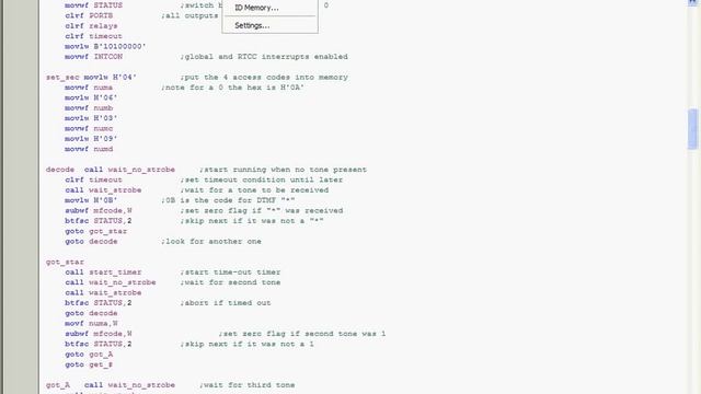 Making a Hex File with MPLAB Second part of this video for the DTMF Devise смотреть онлайн