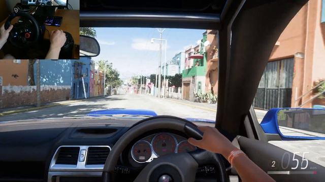 Subaru IMPREZA WRX STI Realistic Drive | FORZA HORİZON 5 | Logitech G29 Gameplay (4K) смотреть онлайн