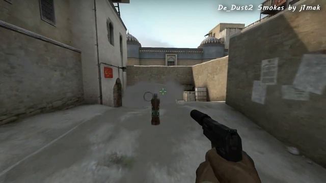 CS:GO - Dust2 Smokes Guide By J1MAK