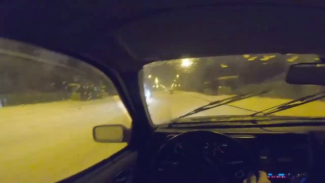 Russian Winter Street Drift (Ford Sierra) смотреть онлайн