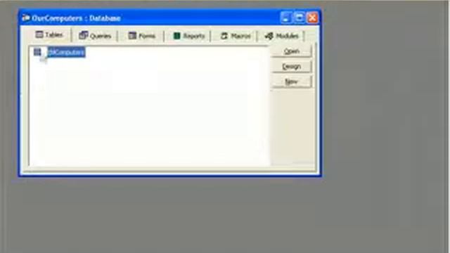 Access 97 Lesson 01 смотреть онлайн